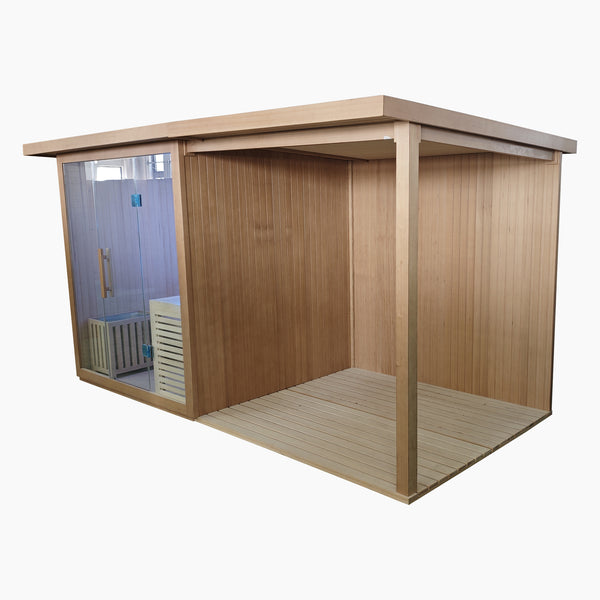 Sauna Deck Extension (6 Person Traditional Sauna)