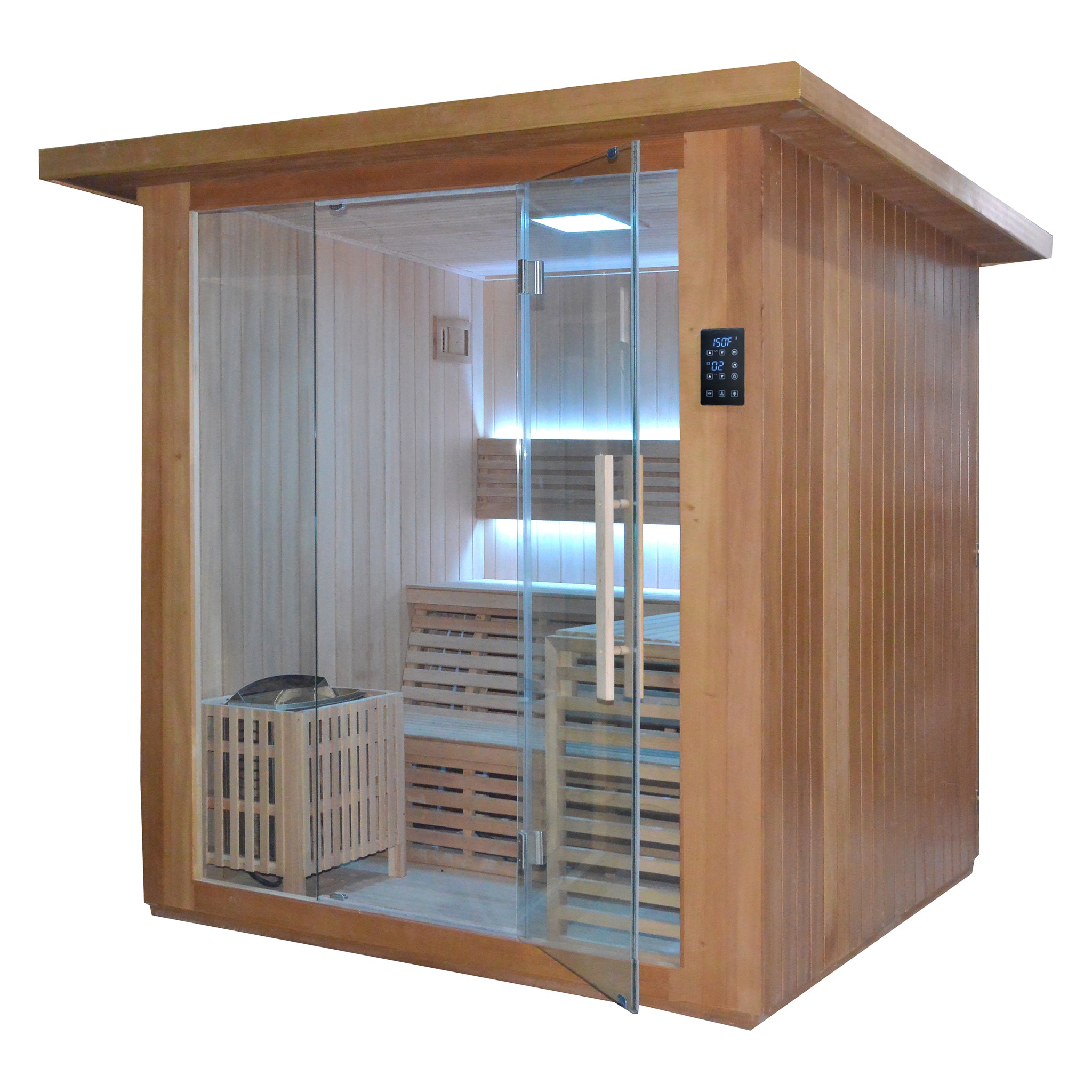 4 Person Traditional Sauna & Luxury Plunge