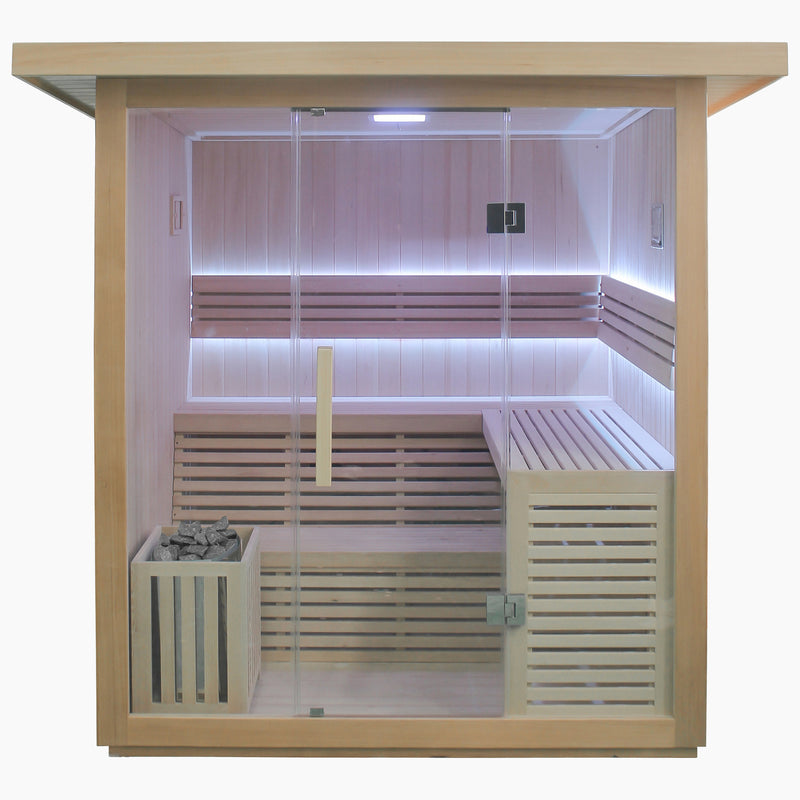 6 Person Traditional Sauna - Revive Plunge