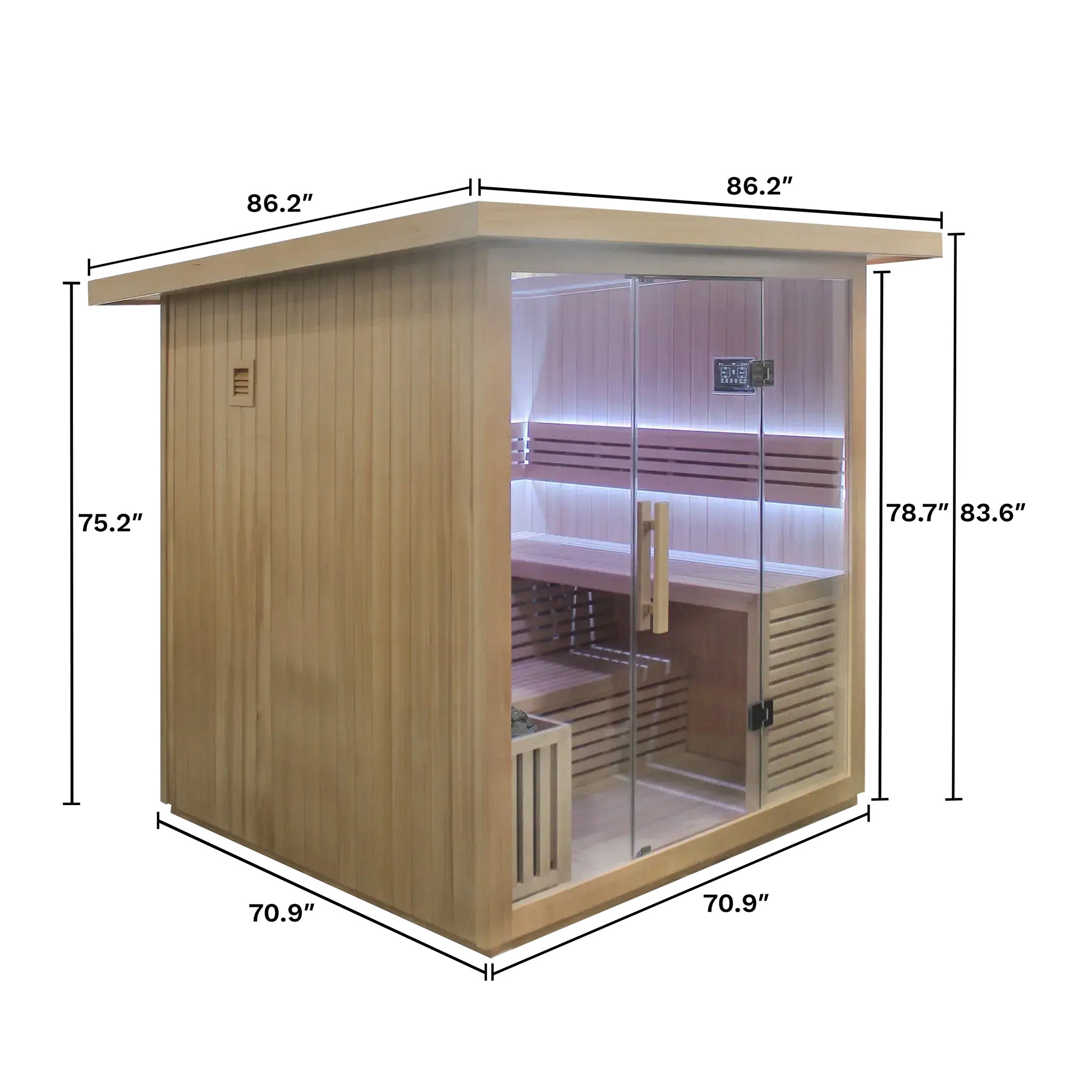 6 Person Traditional Sauna