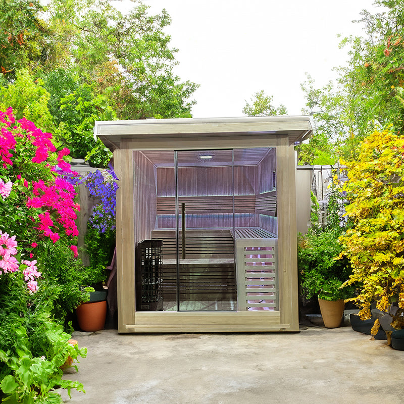 6 Person Box Sauna