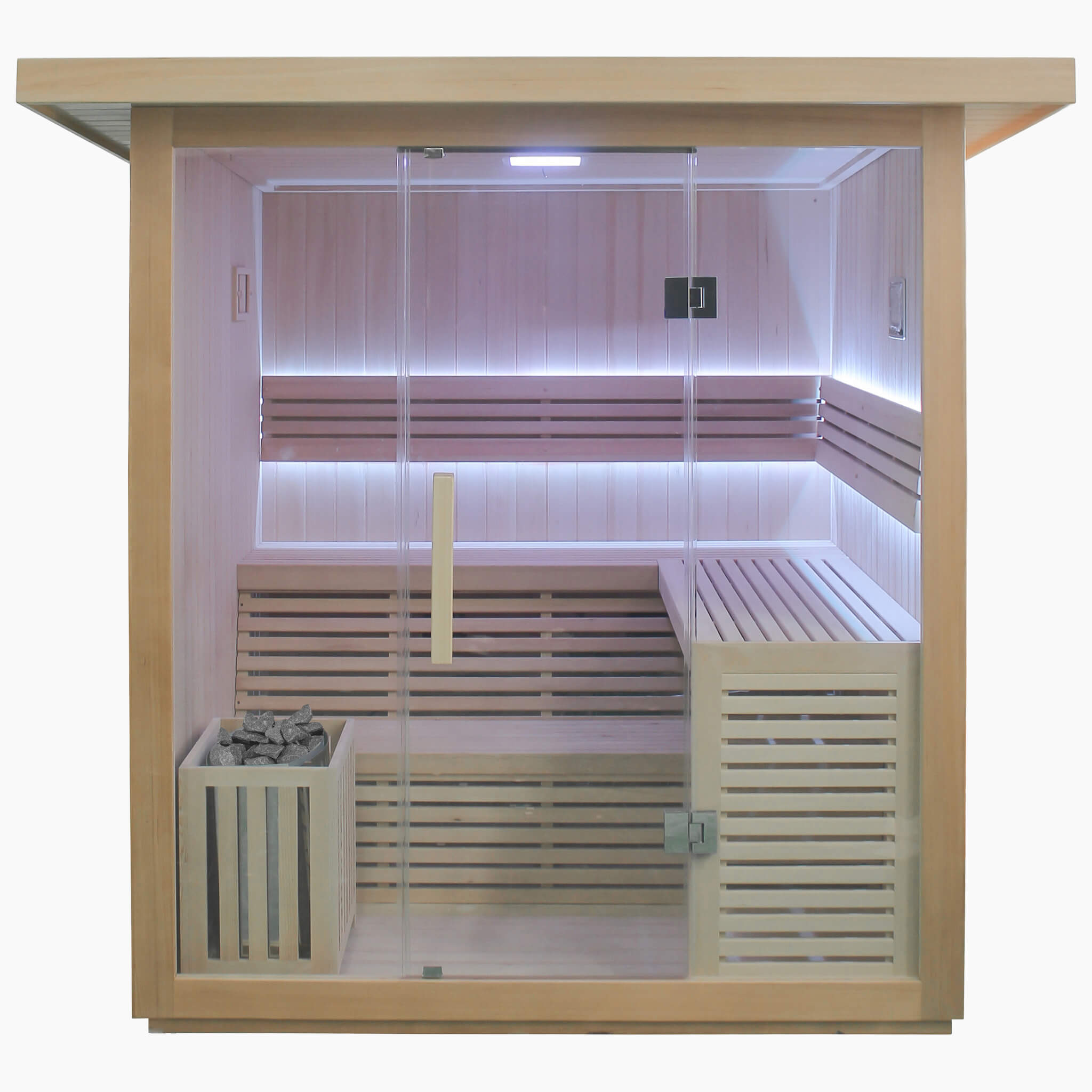 6 Person Traditional Sauna & Luxury Plunge