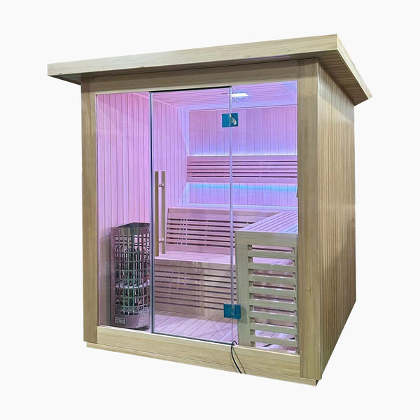 6 Person Box Sauna